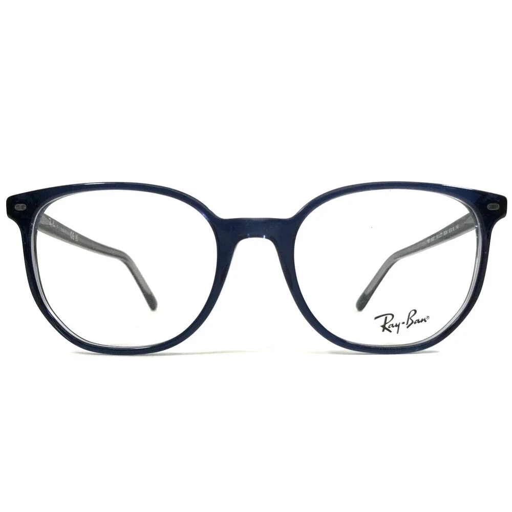 Ray-Ban Eyeglasses Frames RB5397 ELLIOT 8324 Blue Clear Square 52-19-145